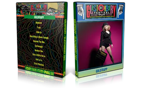 Artwork Cover of Goldfrapp 2017-06-25 DVD Glastonbury Festival Proshot