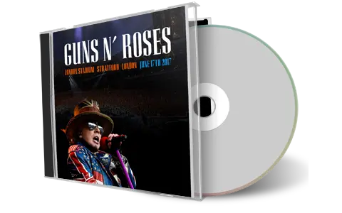Artwork Cover of Guns N Roses 2017-06-17 CD London Audience