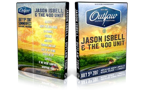 Artwork Cover of Jason Isbell and The 400 Unit 2017-07-09 DVD Outlaw Music Festival at Summerfest Proshot