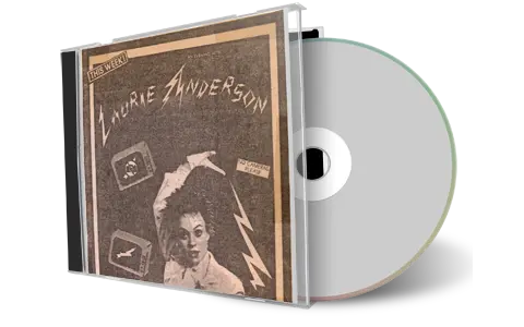 Artwork Cover of Laurie Anderson 1984-06-06 CD Berkeley Audience