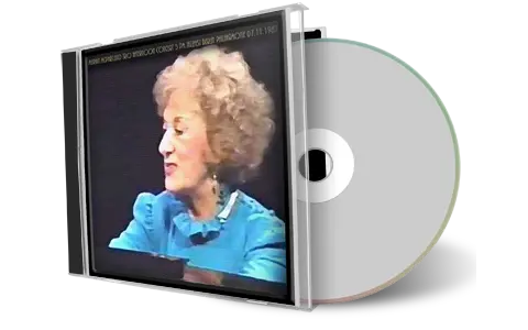 Artwork Cover of Marian Mcpartland Trio 1981-11-07 CD Berlin Soundboard