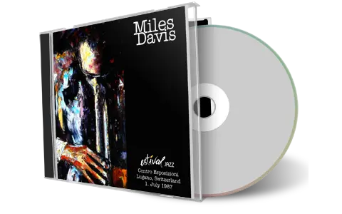 Artwork Cover of Miles Davis 1987-07-01 CD Lugano Soundboard