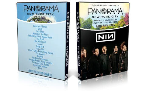 Artwork Cover of Nine Inch Nails 2017-07-30 DVD Panorama Music Festival Proshot