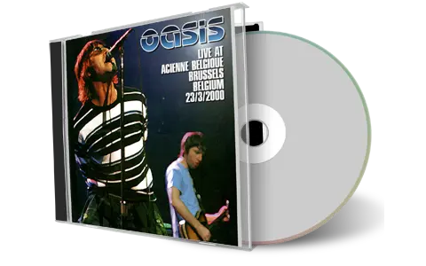 Artwork Cover of Oasis 2000-03-23 CD Brussells Soundboard