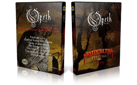 Artwork Cover of Opeth 2015-08-16 DVD Saint Nolff Proshot