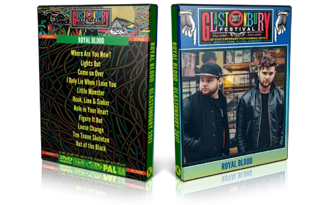 Artwork Cover of Royal Blood 2017-06-23 DVD Glastonbury Festival Proshot