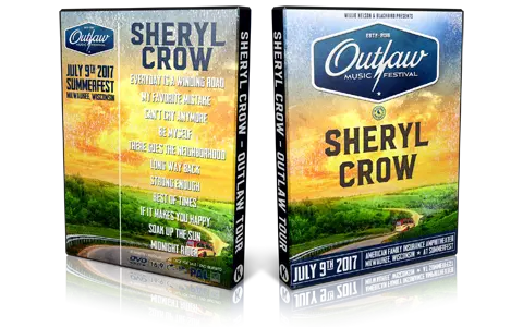 Artwork Cover of Sheryl Crow 2017-07-09 DVD Outlaw Music Festival at Summerfest Proshot