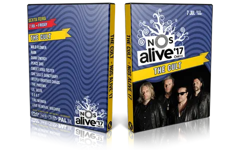 Artwork Cover of The Cult 2017-07-07 DVD NOS Alive Proshot