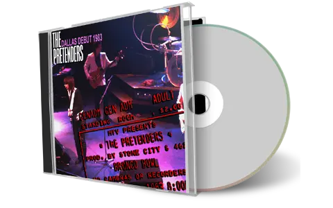 Artwork Cover of The Pretenders 1983-05-19 CD Dallas Audience
