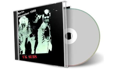 Artwork Cover of UK Compilation CD Berlin 1986 Audience