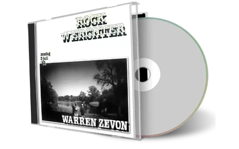 Artwork Cover of Warren Zevon 1983-07-03 CD Werchter Audience