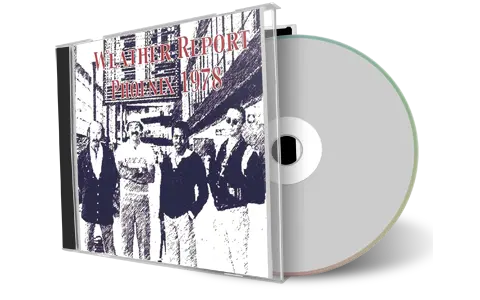 Artwork Cover of Weather Report 1978-11-28 CD Phoenix Audience
