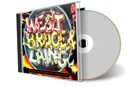 Artwork Cover of West Bruce and Laing 1972-04-27 CD Boston Audience