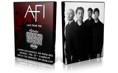 Artwork Cover of AFI 2017-02-27 DVD Los Angeles Proshot