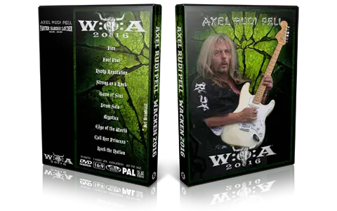 Artwork Cover of Axel Rudy Pell 2016-08-05 DVD Wacken Proshot