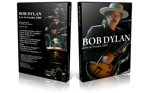 Artwork Cover of Bob Dylan Compilation DVD Live in Sweden 2009 Audience