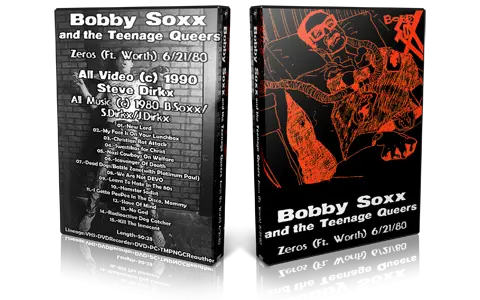 Artwork Cover of Bobby Soxx 1980-06-21 DVD Ft Worth Audience