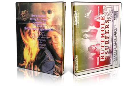 Artwork Cover of Butthole Surfers 1987-11-07 DVD Los Angeles Audience