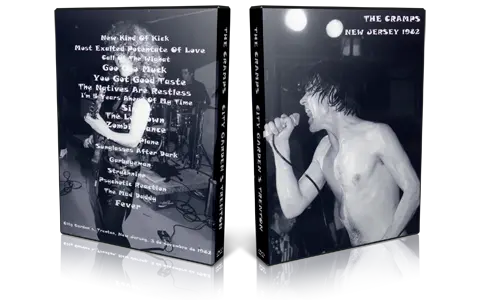 Artwork Cover of Cramps 1982-11-03 DVD Trenton Audience