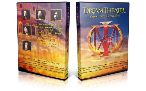 Artwork Cover of Dream Theater 1993-11-15 DVD Milan Audience