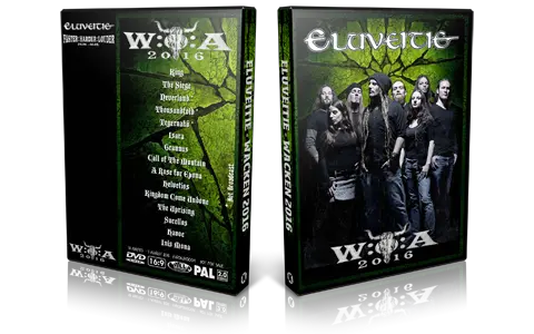 Artwork Cover of Eluveitie 2016-08-05 DVD Wacken Proshot