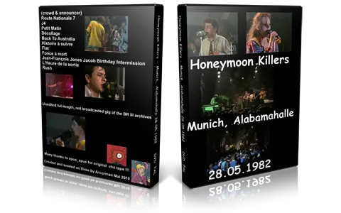 Artwork Cover of Honeymoon Killers Compilation DVD Munich 1982 Proshot