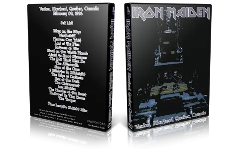 Artwork Cover of Iron Maiden 1996-02-09 DVD Montreal Audience