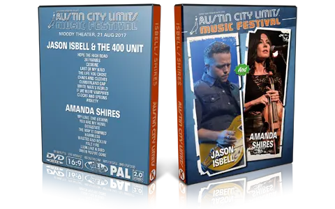 Artwork Cover of Jason Isbell and The 400 Unit 2017-08-21 DVD Austin City Limits Proshot
