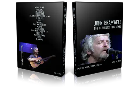 Artwork Cover of John Bramwell 2016-04-16 DVD Vienna Audience