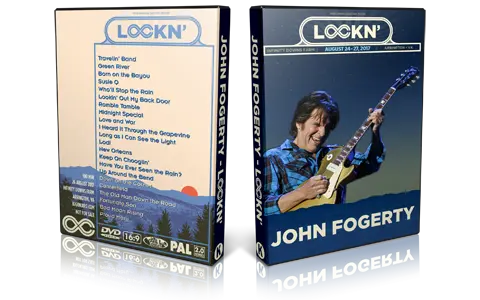 Artwork Cover of John Fogerty 2017-08-26 DVD LOCKN Proshot