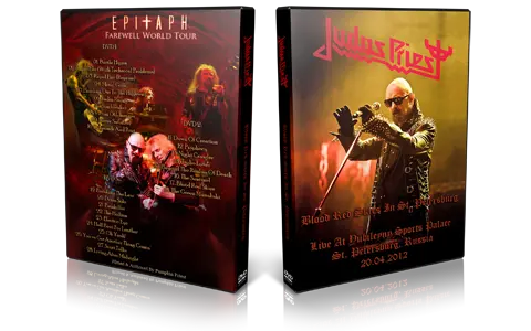 Artwork Cover of Judas Priest 2012-04-20 DVD St Petersburg Audience