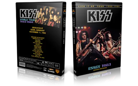 Artwork Cover of KISS 1983-11-11 DVD Essen Audience