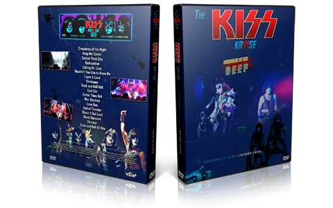 Artwork Cover of KISS 2016-11-06 DVD Miami Audience