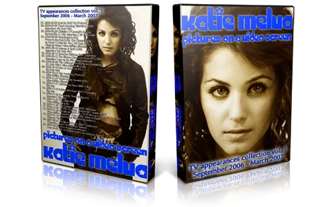 Artwork Cover of Katie Melua Compilation DVD Pictures on a Video Screen 2006-2007 Proshot