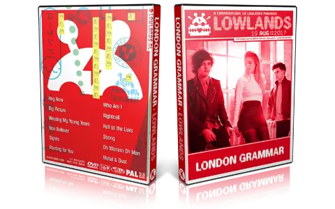 Artwork Cover of London Grammar 2017-08-19 DVD Lowlands Proshot