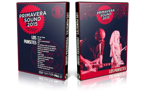 Artwork Cover of Los Punsetes Primavera Sound 2015-05-28 DVD Barcelona Proshot