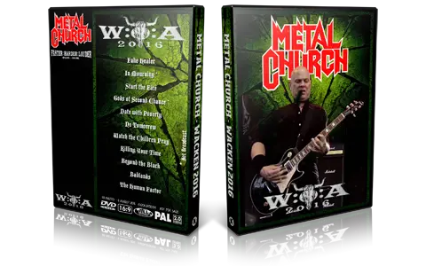 Artwork Cover of Metal Church 2016-08-06 DVD Wacken Proshot