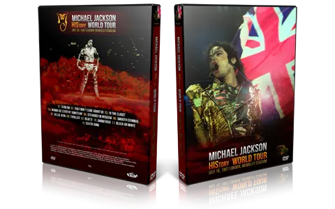 Artwork Cover of Michael Jackson 1997-07-15 DVD London Audience