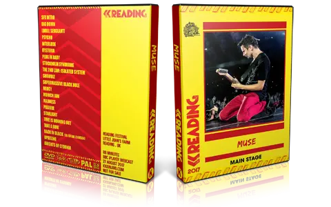 Artwork Cover of Muse 2017-08-27 DVD Reading Festival Proshot