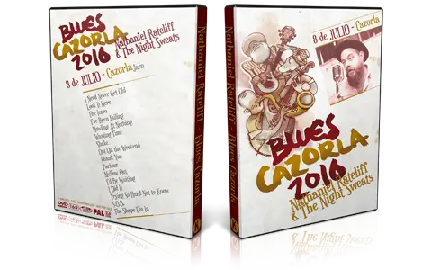 Artwork Cover of Nathaniel Rateliff 2016-07-08 DVD Jaen Proshot
