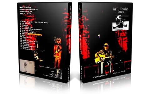 Artwork Cover of Neil Young 2010-05-24 DVD Washington Audience
