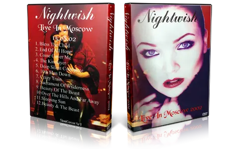 Artwork Cover of Nightwish 2002-08-13 DVD Moscow Audience