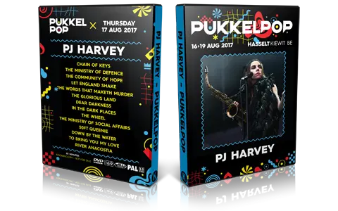 Artwork Cover of PJ Harvey 2017-08-17 DVD Pukkelpop Proshot