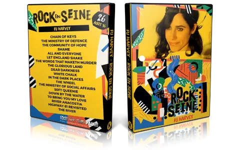 Artwork Cover of PJ Harvey 2017-08-26 DVD Rock en Seine Proshot