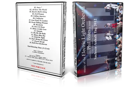 Artwork Cover of Phil Bates and Band 2012-07-08 DVD Dessau Audience