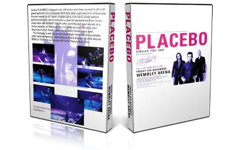 Artwork Cover of Placebo and The Cure 2004-11-05 DVD London Audience