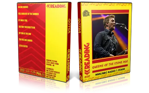 Artwork Cover of Queens of the Stone Age 2017-08-25 DVD Reading Festival Proshot