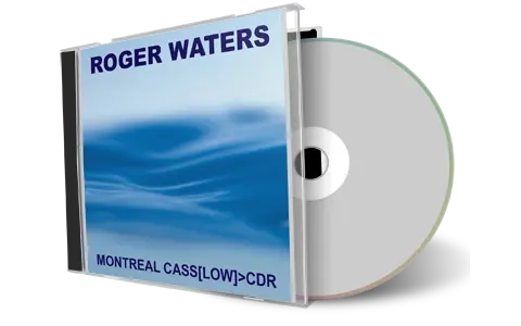 Artwork Cover of Roger Waters 1987-11-06 CD Montreal Audience