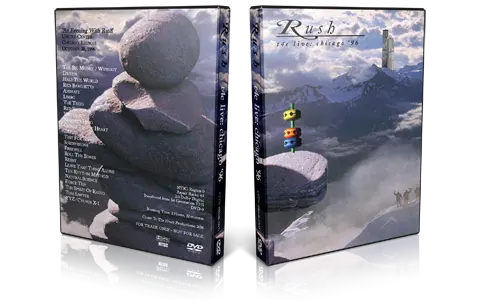 Artwork Cover of Rush 1996-10-28 DVD Chicago Audience