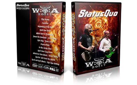 Artwork Cover of Status Quo 2017-08-03 DVD Wacken Open Air Proshot